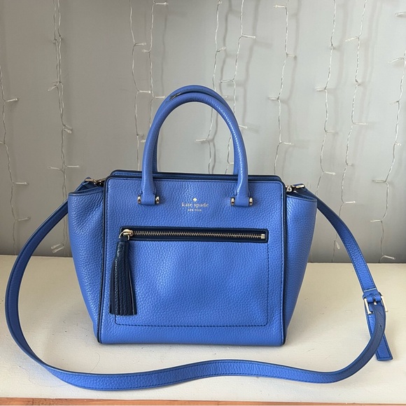 Kate Spade Chester Street Small Allyn Periwinkle Blue Satchel - Picture 2 of 16